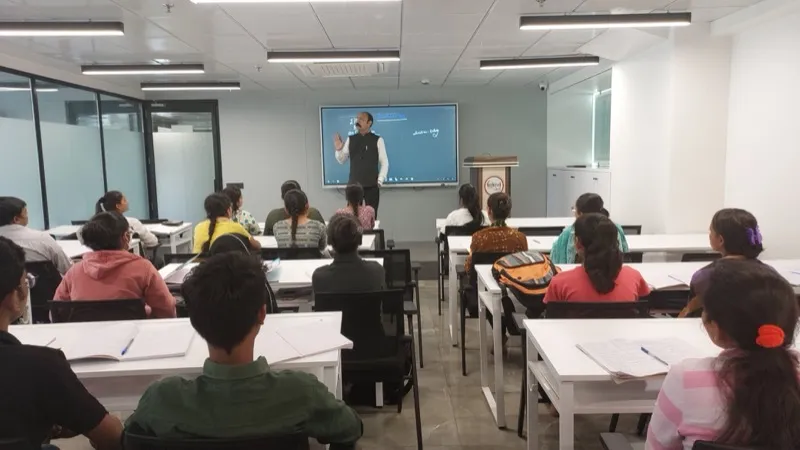 Best UPSC coaching in Ahmedabad - interactive classroom session